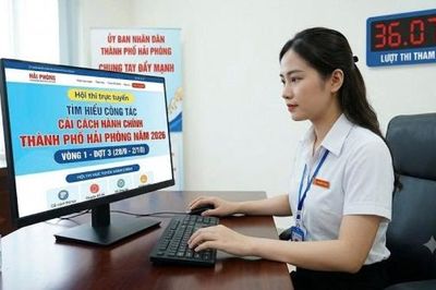 Hải Phòng: Thu hút hơn 36.000 lượt người tham gia thi trực tuyến cải cách hành chính
