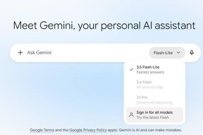 Google siết quyền truy cập Gemini, người dùng miễn phí và AI Plus bị thu hẹp lựa chọn mô hình
