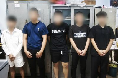 Công an phường An Khê truy xét làm rõ 5 trường hợp tụ tập, mang hung khí, chạy xe tốc độ cao trong đêm