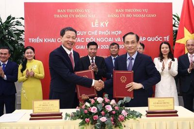 Bộ Ngoại giao và TP. Đồng Nai ký Quy chế phối hợp về đối ngoại và hội nhập quốc tế giai đoạn 2026-2030