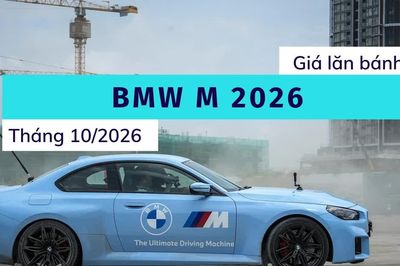 Giá lăn bánh các mẫu xe hiệu năng cao BMW M 2026 mới nhất