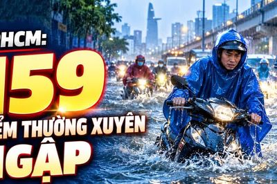 Nhận diện những điểm ngập thường xuyên ở TPHCM