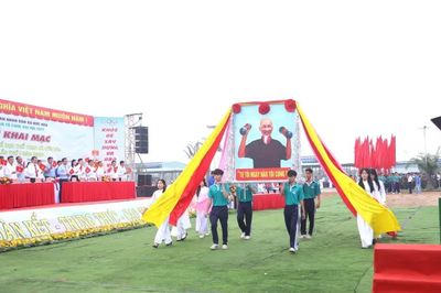 Khoảng 6.000 người tham gia khai mạc Đại hội Thể thao tỉnh Lạng Sơn