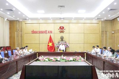 UBND tỉnh Nghệ An cho ý kiến về các dự thảo quy định quản lý ngân sách, tài sản công