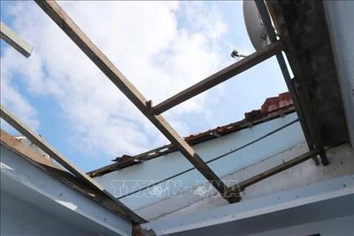 Lào Cai khắc phục hậu quả mưa lớn, dông lốc, sạt lở đất