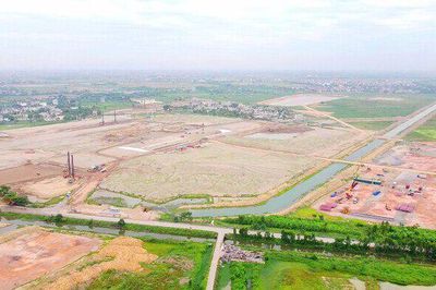 Một khu tái định cư sân bay Gia Bình bắt đầu cho người dân đăng ký xây nhà