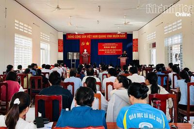 Xã Ninh Hải bồi dưỡng kiến thức quốc phòng và an ninh cho 114 học viên