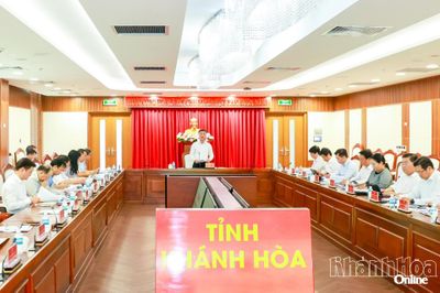 Hội nghị Ban Chấp hành Đảng bộ UBND tỉnh Khánh Hòa lần thứ 6