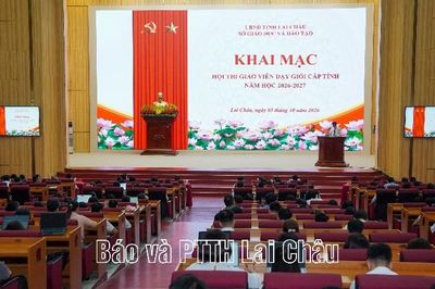 Khai mạc Hội thi giáo viên dạy giỏi cấp tỉnh năm học 2026-2027