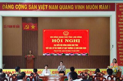Cử tri Liên Hương, Phan Rí Cửa kiến nghị nhiều vấn đề an sinh xã hội