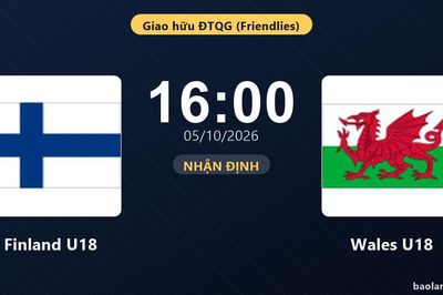 Nhận định Finland U18 vs Wales U18: Khách quyết chặn đà sa sút
