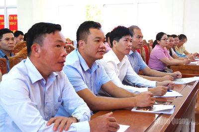 90 cán bộ đối tượng 3 được bồi dưỡng kiến thức quốc phòng an ninh