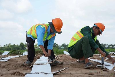 Cao tốc Châu Đốc - Cần Thơ - Sóc Trăng thay đổi nhà thầu để bù tiến độ