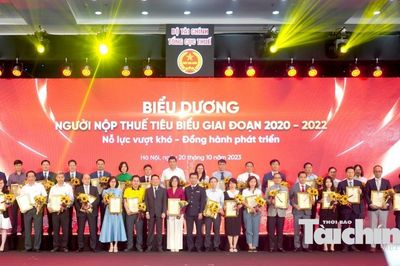 Bước đột phá trong tôn vinh, khen thưởng người nộp thuế