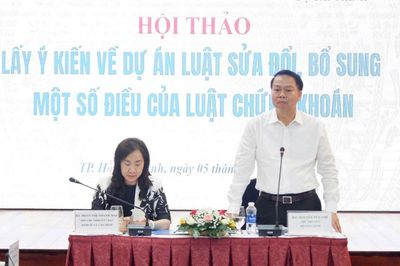 Sửa Luật Chứng khoán: Hoàn thiện thể chế, mở dư địa phát triển thị trường