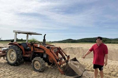 Khởi tố đối tượng khai thác trái phép hơn 1.750m3 cát ở Đà Nẵng