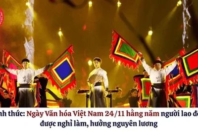 Để “Ngày Văn hóa Việt Nam - 24/11” trở thành thương hiệu văn hóa quốc gia