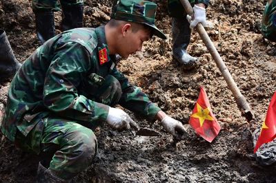 TP. Hồ Chí Minh: Quy tập thêm 13 bộ hài cốt liệt sĩ tại Công viên Lê Thị Riêng