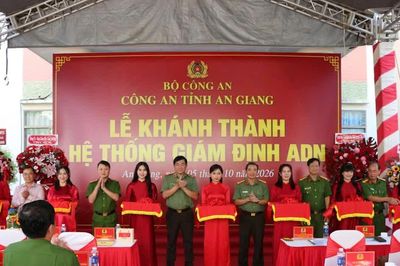 Khánh thành hệ thống giám định ADN tại Công an tỉnh An Giang
