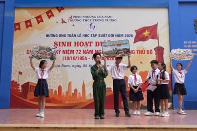 Gieo mầm yêu nước từ học đường