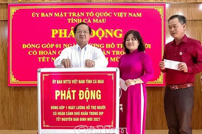 Chung tay chăm lo Tết Đinh Mùi 2027 cho người dân khó khăn