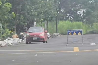 Làm rõ clip dùng ô tô con để lu lèn đường nhựa ở Đắk Lắk