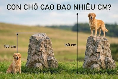 Bài toán: Chó cưng cao bao nhiêu cm?