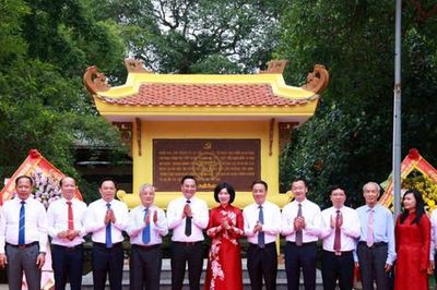 Hà Nội: Đình Kim, xã Tam Hưng được gắn biển di tích cách mạng kháng chiến