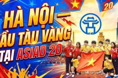 Hà Nội - Đầu tàu vàng tại ASIAD 20