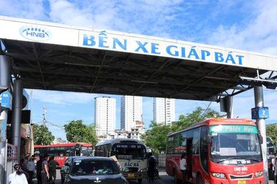 Hà Nội tạm dừng nhận tuyến xe khách mới tại Giáp Bát, Nước Ngầm