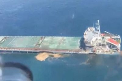 Tàu chở ngũ cốc Thổ Nhĩ Kỳ bị drone tấn công và chìm ở Biển Đen