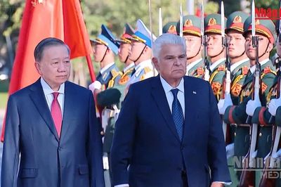 [Video] Lễ đón Tổng thống Cộng hòa Panama thăm chính thức Việt Nam