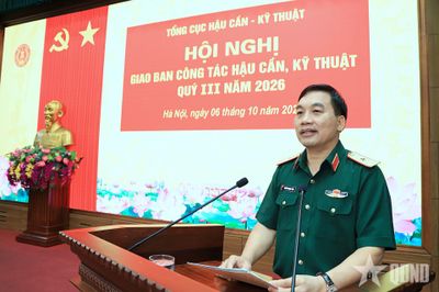 Quyết tâm hoàn thành tốt các chỉ tiêu, nhiệm vụ công tác hậu cần, kỹ thuật