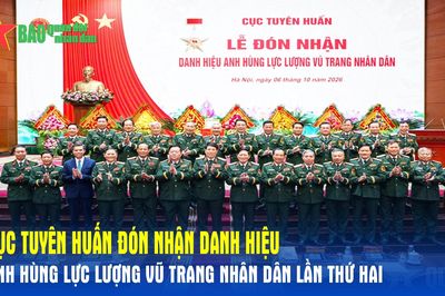 Cục Tuyên huấn đón nhận danh hiệu Anh hùng lực lượng vũ trang nhân dân lần thứ hai