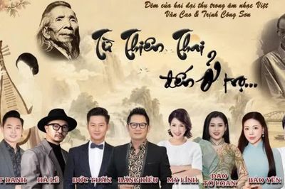 Đưa âm nhạc Văn Cao và Trịnh Công Sơn lên sân khấu Nhà hát Hồ Gươm