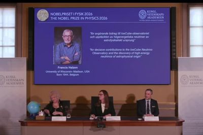 Nhà khoa học phát hiện 'hạt ma quái' từ vũ trụ giành giải Nobel Vật lý 2026