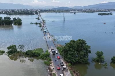 Chủ động bảo vệ công trình hạ tầng giao thông, cầu yếu trước mưa lũ