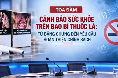 Ngày mai diễn ra tọa đàm 'Cảnh báo sức khỏe trên bao bì thuốc lá: Từ bằng chứng đến yêu cầu hoàn thiện chính sách'