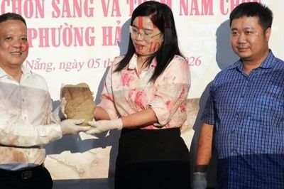 Hiện vật từ công trình quân sự triều Nguyễn dưới chân đèo Hải Vân