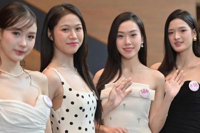 Vẻ đẹp rực rỡ của 53 cô gái Hoa hậu Việt Nam trước chung khảo