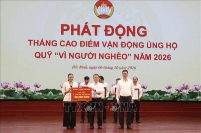 Kêu gọi cộng đồng hưởng ứng tháng cao điểm 'Vì người nghèo' năm 2026