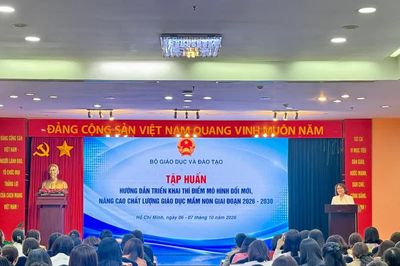 Đổi mới giáo dục mầm non, tăng quyền chủ động cho trường