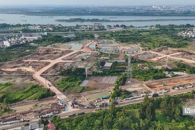 Hồ chống ngập gần 800 tỷ đồng dần thành hình