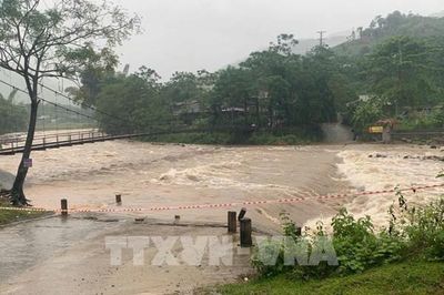5 tỉnh, thành phố Trung Bộ nguy cơ xảy ra lũ quét, sạt lở đất trong đêm và rạng sáng