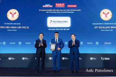 Petrolimex được vinh danh doanh nghiệp dẫn đầu khu vực kinh tế nhà nước