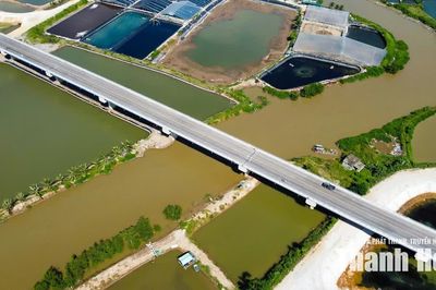 Cận cảnh tuyến đường ven biển gần 2.000 tỷ đồng trước ngày thông xe