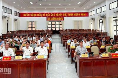 Giồng Riềng dự kiến đầu tư 22 công trình với hơn 84,7 tỉ đồng