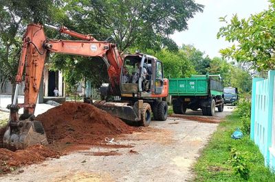 Người dân đồng thuận hiến đất mở đường