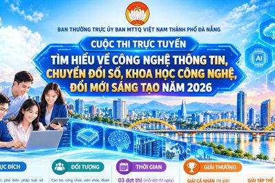 Mặt trận thành phố Đà Nẵng phát động cuộc thi trực tuyến về chuyển đổi số và đổi mới sáng tạo