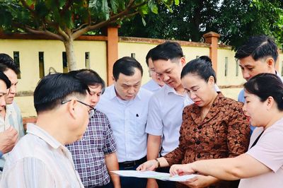 Đề xuất thống nhất chủ trương đầu tư Trường THCS Quế Xuân ở vị trí mới